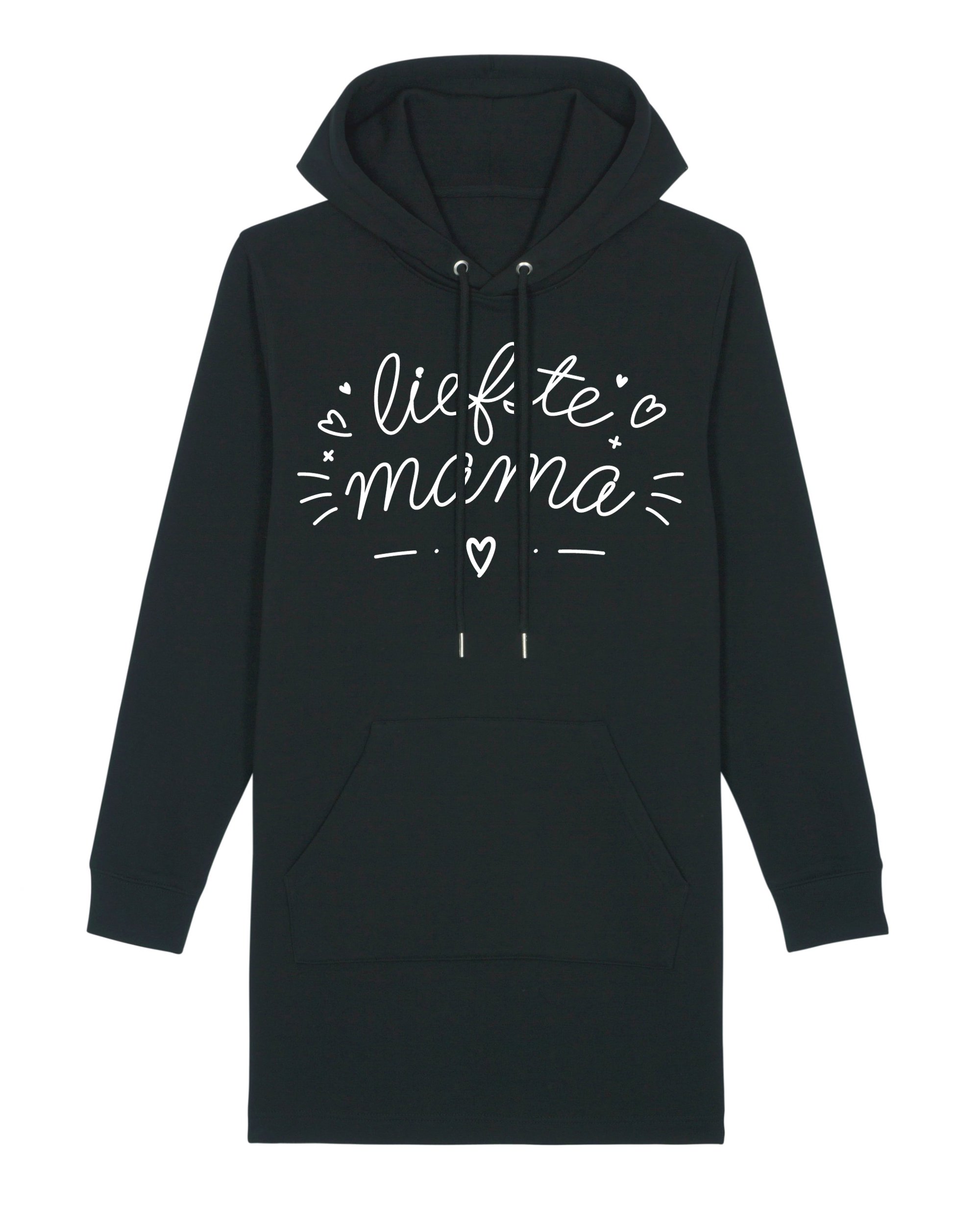 Hoodie Jurk Dames Moederdag Cadeau "Liefste Mama" - Afbeelding 2