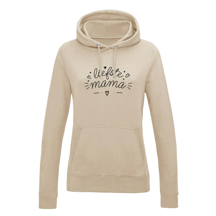 Vrouwen Hoodie Moederdag Cadeau Liefste Mama